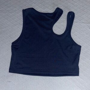 SHEIN Black Crop Top